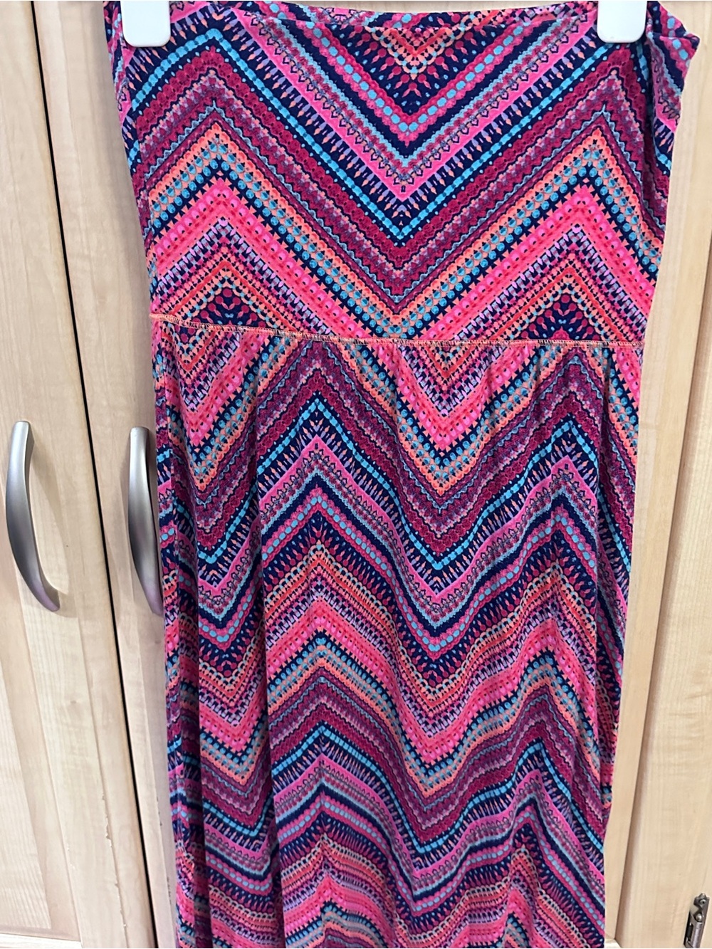 Vibrant colorful Maxi Skirt